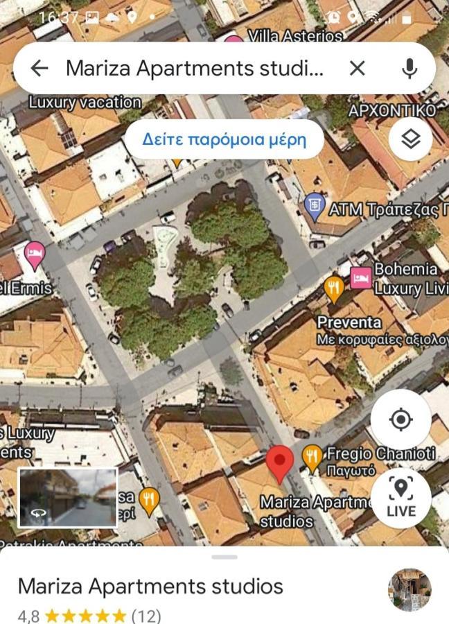 Mariza Apartments -Studios Chaniotis Exterior foto